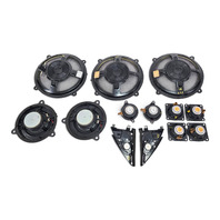 2014-2024 Infiniti Q50 Bose Audio Speaker Set Front Rear Door Dash Speakers Subwoofer Tweeters W/ Grilles, F057, OEM, 2014, 2015, 2016, 2017, 2018, 2019, 2020, 2021, 2022, 2023, 2024
