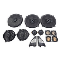 2014-2024 Infiniti Q50 Bose Audio Speaker Set Front Rear Door Dash Speakers Subwoofer Tweeters W/ Grilles, F057, OEM, 2014, 2015, 2016, 2017, 2018, 2019, 2020, 2021, 2022, 2023, 2024