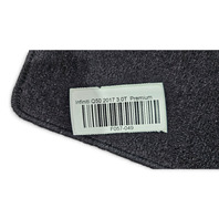 2014-2018 Infiniti Q50 Mats Floor Carpet Liner Set Of 4 G4900-6HH0D, F057, OEM, 2014, 2015, 2016, 2017, 2018