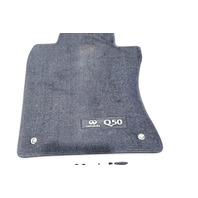 2014-2018 Infiniti Q50 Mats Floor Carpet Liner Set Of 4 G4900-6HH0D, F057, OEM, 2014, 2015, 2016, 2017, 2018