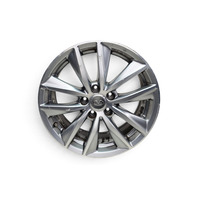2015-2021 Infiniti Q50 Alloy Aluminum Rim Wheel Disk 17x7.5, D0CMM-4GC3A, #4, F057, OEM, 2015, 2016, 2017, 2018, 2019, 2020, 2021