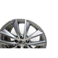 2015-2021 Infiniti Q50 Alloy Aluminum Rim Wheel Disk 17x7.5, D0CMM-4GC3A, #3, F057, OEM, 2015, 2016, 2017, 2018, 2019, 2020, 2021