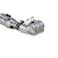 2016-2019 Infiniti Q50 Left Exhaust Muffler Pipe Lower Converter B0802-5CB0B, F057, OEM, 2016, 2017, 2018, 2019