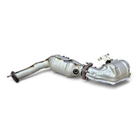 2016-2019 Infiniti Q50 Left Exhaust Muffler Pipe Lower Converter B0802-5CB0B, F057, OEM, 2016, 2017, 2018, 2019