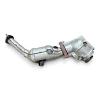 2016-2019 Infiniti Q50 Right Exhaust Muffler Pipe Lower Converter B0802-5CB0A, F057, OEM, 2016, 2017, 2018, 2019