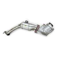 2016-2019 Infiniti Q50 Right Exhaust Muffler Pipe Lower Converter B0802-5CB0A, F057, OEM, 2016, 2017, 2018, 2019