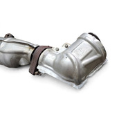 2016-2019 Infiniti Q50 Right Exhaust Muffler Pipe Lower Converter B0802-5CB0A, F057, OEM, 2016, 2017, 2018, 2019