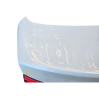 2014-2018 Infiniti Q50 Trunk Deck Lid Tail Gate White, H430M-4HBMA, F057, OEM, 2014, 2015, 2015, 2016, 2017, 2018