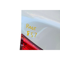2014-2018 Infiniti Q50 Trunk Deck Lid Tail Gate White, H430M-4HBMA, F057, OEM, 2014, 2015, 2015, 2016, 2017, 2018