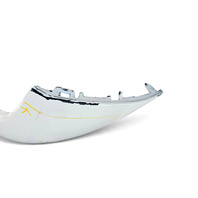 2014-2018 Infiniti Q50 Front Bumper Cover White, 62022-4HB0H, F057, OEM, 2014, 2015, 2016, 2017, 2018