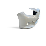 2014-2018 Infiniti Q50 Front Bumper Cover White, 62022-4HB0H, F057, OEM, 2014, 2015, 2016, 2017, 2018
