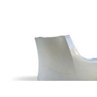 2014-2018 Infiniti Q50 Front Bumper Cover White, 62022-4HB0H, F057, OEM, 2014, 2015, 2016, 2017, 2018