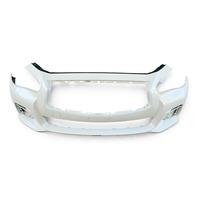 2014-2018 Infiniti Q50 Front Bumper Cover White, 62022-4HB0H, F057, OEM, 2014, 2015, 2016, 2017, 2018
