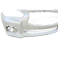 2014-2018 Infiniti Q50 Front Bumper Cover White, 62022-4HB0H, F057, OEM, 2014, 2015, 2016, 2017, 2018