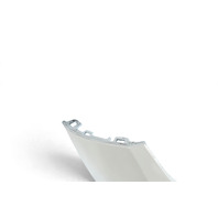 2014-2018 Infiniti Q50 Front Bumper Cover White, 62022-4HB0H, F057, OEM, 2014, 2015, 2016, 2017, 2018