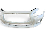 2014-2018 Infiniti Q50 Front Bumper Cover White, 62022-4HB0H, F057, OEM, 2014, 2015, 2016, 2017, 2018