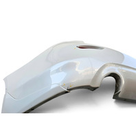 2014-2018 Infiniti Q50 Rear Bumper Cover W/Parking Sensors White, 85022-4GA0H, F057, OEM, 2014, 2015, 2016, 2017, 2018