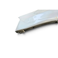 2014-2018 Infiniti Q50 Rear Bumper Cover W/Parking Sensors White, 85022-4GA0H, F057, OEM, 2014, 2015, 2016, 2017, 2018