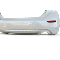 2014-2018 Infiniti Q50 Rear Bumper Cover W/Parking Sensors White, 85022-4GA0H, F057, OEM, 2014, 2015, 2016, 2017, 2018