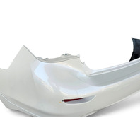 2014-2018 Infiniti Q50 Rear Bumper Cover W/Parking Sensors White, 85022-4GA0H, F057, OEM, 2014, 2015, 2016, 2017, 2018