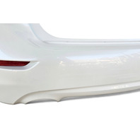 2014-2018 Infiniti Q50 Rear Bumper Cover W/Parking Sensors White, 85022-4GA0H, F057, OEM, 2014, 2015, 2016, 2017, 2018