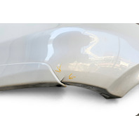 2014-2018 Infiniti Q50 Rear Bumper Cover W/Parking Sensors White, 85022-4GA0H, F057, OEM, 2014, 2015, 2016, 2017, 2018
