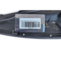 2014-2022 Infiniti Q50 Front Fender Liner Hood Seal Left , 65821-4GA0A, F057, OEM, 2014, 2015, 2016, 2017, 2018, 2019, 2020, 2021, 2022