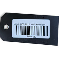 2017-2022 Infiniti Q60 RWD Rear Right ABS Speed Sensor Anti-Skid, 47900-4GA0A, F057, OEM, 2017, 2018, 2019, 2020, 2021, 2022