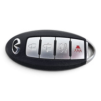 2015-2019 Infiniti Q50 Smart Key Keyless Entry Remote Fob 4 Button 285E3-4HB0C, F057, OEM, 2015, 2016, 2017, 2018, 2019