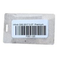 2014-2023 Infiniti Q50 Windshield Washer Tank Reservoir w/o Pump 28910-4HB0A, F057, OEM, 2014, 2015, 2016, 2017, 2018, 2019, 2020, 2021, 2022, 2023