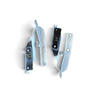 2014-2022 Infiniti Q50 Front Hood Bonnet Hinge Bracket Set, F057, OEM, 2014, 2015, 2016, 2017, 2018, 2019, 2020, 2021, 2022