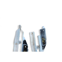 2014-2022 Infiniti Q50 Front Hood Bonnet Hinge Bracket Set, F057, OEM, 2014, 2015, 2016, 2017, 2018, 2019, 2020, 2021, 2022