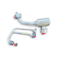 2016-2024 Infiniti Q50 A/C Suction Evaporator Pipe Line Set 3.0L 92479-6HB0A, 27283-4GF0A, F057, OEM, 2016, 2017, 2018, 2019, 2020, 2021, 2022, 2023, 2024