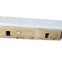 2015-2024 Infiniti Q50 Right/Passenger Side Rocker Panel White, 76850-4KH6B, F057, OEM, 2015, 2016, 2017, 2018, 2019, 2020, 2021, 2022, 2023, 2024