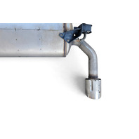 2016-2019 Infiniti Q50 Rear Exhaust Muffler 20100-4GE0B, F057, OEM, 2016, 2017, 2018, 2019