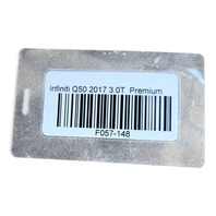 2014-2023 Infiniti Q50 Front Knuckle Spindle Left/Driver RWD, 40015-4GA0A, F057, OEM, 2014, 2015, 2016, 2017, 2018, 2019, 2020, 2021, 2022, 2023