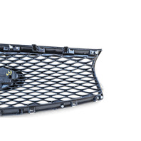2014-2018 Infiniti Q50 Front Bumper Grill Grille Chrome, 62310-4HB1B, F057, OEM, 2014, 2015, 2016, 2017, 2018