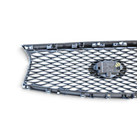 2014-2018 Infiniti Q50 Front Bumper Grill Grille Chrome, 62310-4HB1B, F057, OEM, 2014, 2015, 2016, 2017, 2018