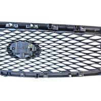 2014-2018 Infiniti Q50 Front Bumper Grill Grille Chrome, 62310-4HB1B, F057, OEM, 2014, 2015, 2016, 2017, 2018