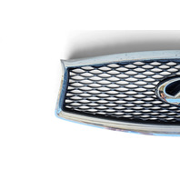 2014-2018 Infiniti Q50 Front Bumper Grill Grille Chrome, 62310-4HB1B, F057, OEM, 2014, 2015, 2016, 2017, 2018