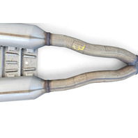 2014-2019 Infiniti Q50 Center Middle Exhaust Pipe Sub Muffler, 20300-4GA2B, F057, OEM, 2014, 2015, 2016, 2017, 2018, 2019
