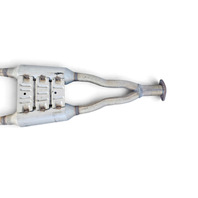 2014-2019 Infiniti Q50 Center Middle Exhaust Pipe Sub Muffler, 20300-4GA2B, F057, OEM, 2014, 2015, 2016, 2017, 2018, 2019