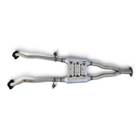 2014-2019 Infiniti Q50 Center Middle Exhaust Pipe Sub Muffler, 20300-4GA2B, F057, OEM, 2014, 2015, 2016, 2017, 2018, 2019