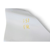 2014-2023 Infiniti Q50 Front Fender Right/Passenger w/Molding White, F3101-4HKMA, F057, OEM, 2014, 2015, 2016, 2017, 2018, 2019, 2020, 2021, 2022, 2023