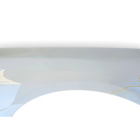 2014-2023 Infiniti Q50 Front Fender Right/Passenger w/Molding White, F3101-4HKMA, F057, OEM, 2014, 2015, 2016, 2017, 2018, 2019, 2020, 2021, 2022, 2023