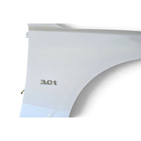 2014-2023 Infiniti Q50 Front Fender Right/Passenger w/Molding White, F3101-4HKMA, F057, OEM, 2014, 2015, 2016, 2017, 2018, 2019, 2020, 2021, 2022, 2023