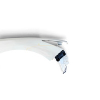 2014-2023 Infiniti Q50 Front Fender Right/Passenger w/Molding White, F3101-4HKMA, F057, OEM, 2014, 2015, 2016, 2017, 2018, 2019, 2020, 2021, 2022, 2023