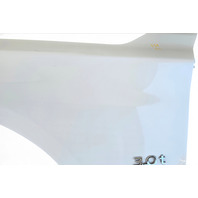 2014-2023 Infiniti Q50 Front Fender Left/Driver w/Molding White, F3101-4HKMA, F057, OEM, 2014, 2015, 2016, 2017, 2018, 2019, 2020, 2021, 2022, 2023