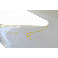 2014-2023 Infiniti Q50 Front Fender Left/Driver w/Molding White, F3101-4HKMA, F057, OEM, 2014, 2015, 2016, 2017, 2018, 2019, 2020, 2021, 2022, 2023