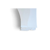 2014-2023 Infiniti Q50 Front Fender Left/Driver w/Molding White, F3101-4HKMA, F057, OEM, 2014, 2015, 2016, 2017, 2018, 2019, 2020, 2021, 2022, 2023